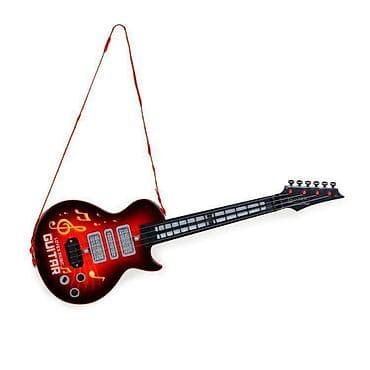 elektricni motori za decu: Električna gitara za decu sa melodijama – crvena Šifra proizvoda — 1