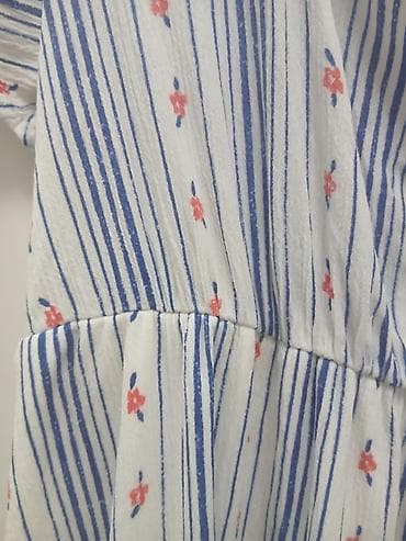 Pamucna midi haljinica cisto pamucna prelep dezen 1000 din br xl — 3