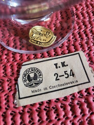 kristalne case novi sad: Case nove kristal,Bohemija,za zestoko pice iz 50,60ih. Case jako — 6