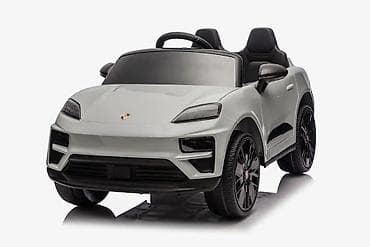 sminkerski sto za decu: **Auto na baterije PORSCHE MACAN SUV licencirani – sivi** **Šifra — 2