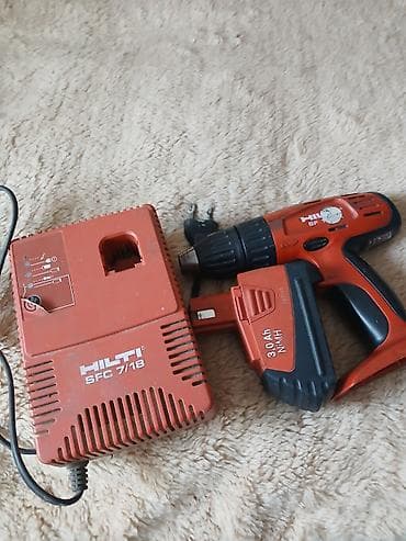 kupujem alat: Hilti akumulatorska bušilica/odvijač set - Model bušilice: Hilti SF — 4