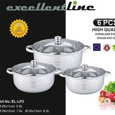 serpe od 30 litara: Set od 3 Plitke šerpe Excellent Line AKCIJA Cena 5400 dinara+Ptt 360 — 1