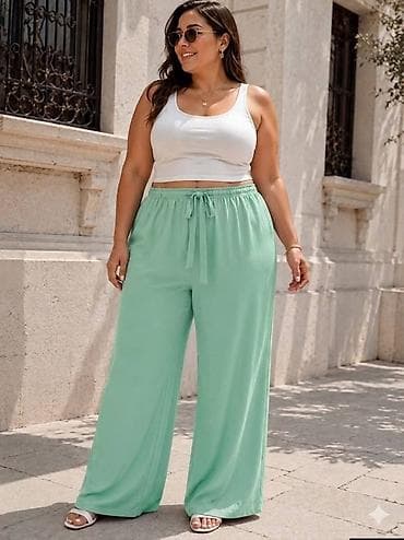 lanene pantalone zenske: Pantalone 2kom. 2400
S M L XL 2XL 3XL 4XL 
Viskoza
P19 — 1