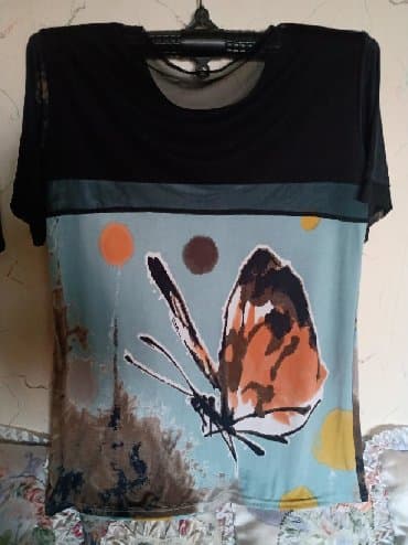 3XL, Viskoza, bоја - Crna