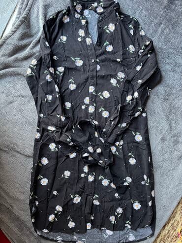 new yorker odeca: Lc Waikiki S, color - Black, Cocktail, Long sleeves — 1