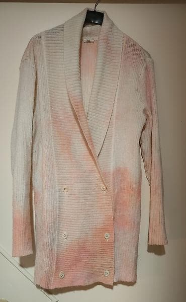 ulošci za patike: Dugi rebrasti kardigan sa dvorednim kopčanjem - Model: dugi kardigan — 1