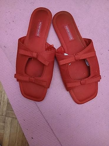 sunjalice papuce: Papuče 40, bоја - Crvena — 1