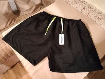 pantalone za punije: Šorc, 6XL (EU 64), bоја - Crna, Poliester — 2