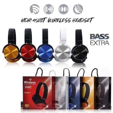 Cena 1900 din Odlične Praktične Bežične stereo slušalice 450BT 1