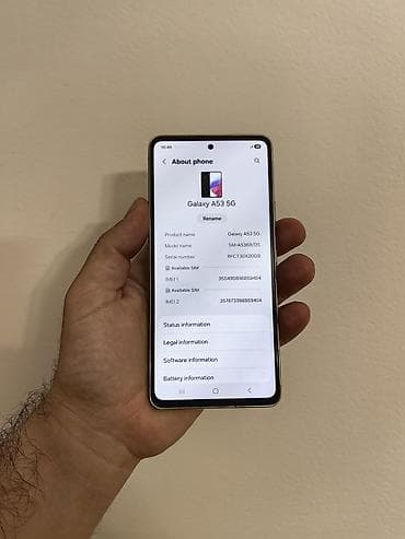 vivo y52 5g: Samsung A53 dual sim sim free, sa 6/128 gb memorije. Ok očuvan i — 5