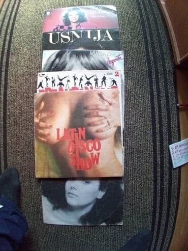 Stare LP ploče Stare ploče. Ispravne. 6 komada. Ne šušte i ne zuje