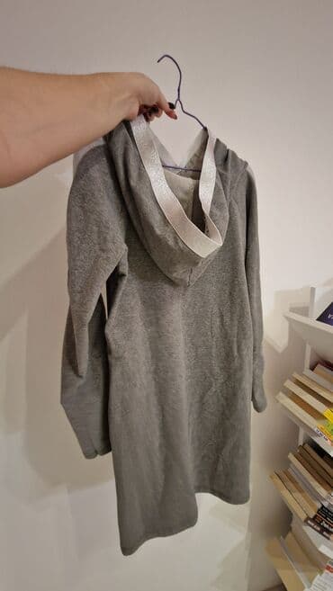 muške zimske jakne sa krznom: M (EU 38), Single-colored, color - Grey — 3
