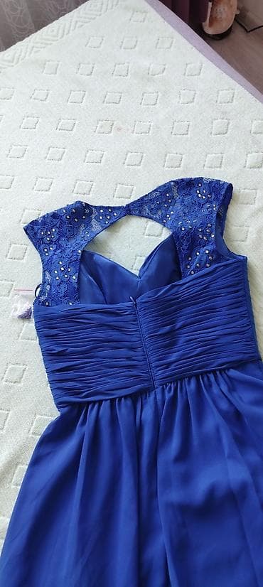 torba mona: Predivna royal blue svečana haljina, gornji deo je ojačan i može da — 4