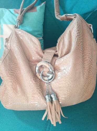 c a torbe za plazu: Shoulder bag, Material: Patent leather — 2