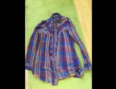M, L, Plaid, color - Purple