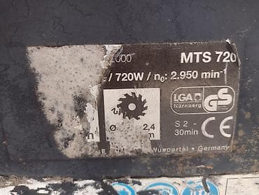 parkside motorna testera cena: Stoni Cirkular 720W - Stoni cirkilar donešen iz Nemačke model — 7