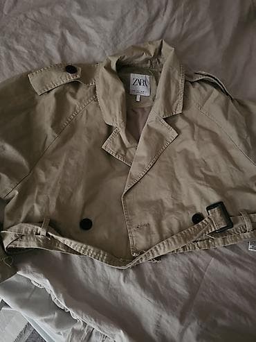 wellensteyn kape: ZARA ženski kratki trenč kaput - Model: cropped/trenč silueta sa — 3