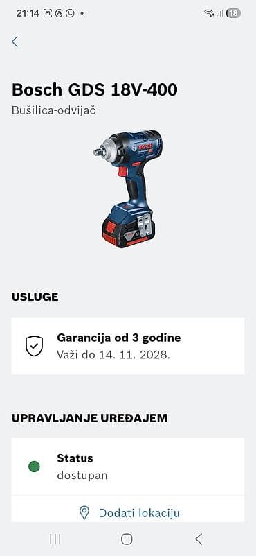 lidl parkside udarni odvijač: Bosch Professional GDS 18V-400 akumulatorski udarni odvijač - — 6