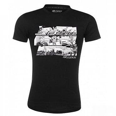 off white majice cena: Men's T-shirt bоја - Crna — 1