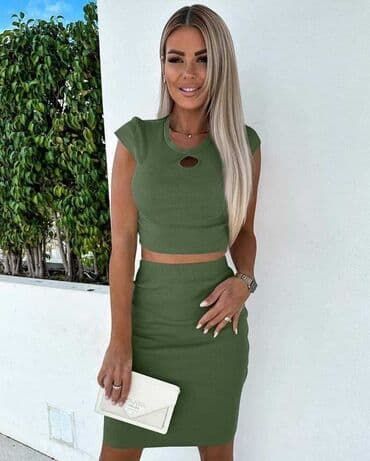 karirani kompleti zenski: Komplet: 1.900 dinara — 5