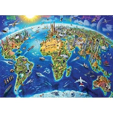 Puzzle 4000 elemenata – igračka za stariju decu Izazovna slagalica sa