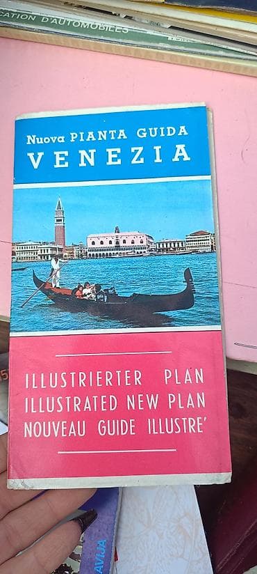 Časopisi: Ilustrovani vodič – plan grada Venecije - Naslov: “Nuova Pianta Guida — 1