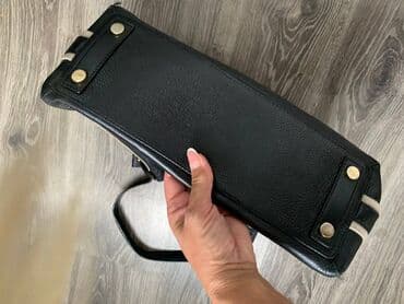 smaragdno zelena torbica: Elegantna torbica, Michael Kors — 6