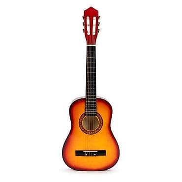 Velika klasična drvena gitara za decu sa 6 žica – ECOTOYS Šifra