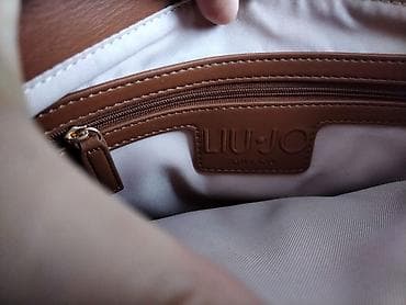 torba za bebe: Ženska torba LIU JO – karamel braon - Model sa poklopcem i — 5