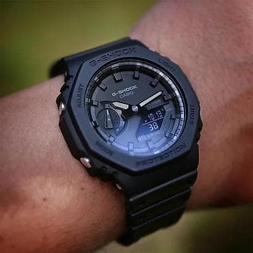 digitalni led rucni satovi: Casio G-Shock GA-2100-1A1 Potpuno NOV sat Casio G-Shock GA-2100-1A1 — 1