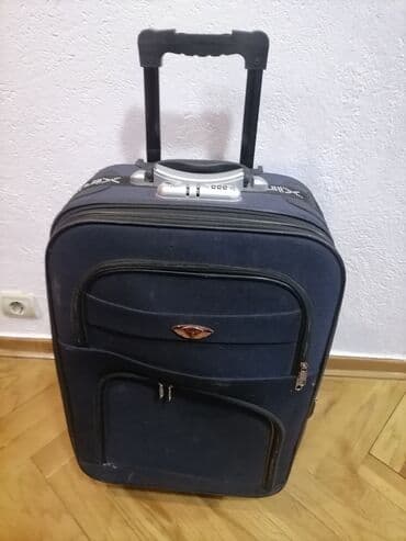 srebrne mindjuse beograd: Large suitcase, color - Black — 1