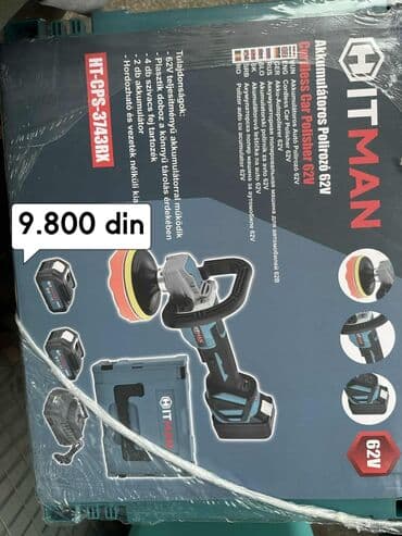rende za tartufe: Cena 9.800 din Akumulatorska polirka Hitman 62V sa dve baterije — 1