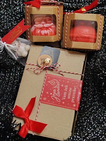 Set sveća, bоја - Šareno, Novo