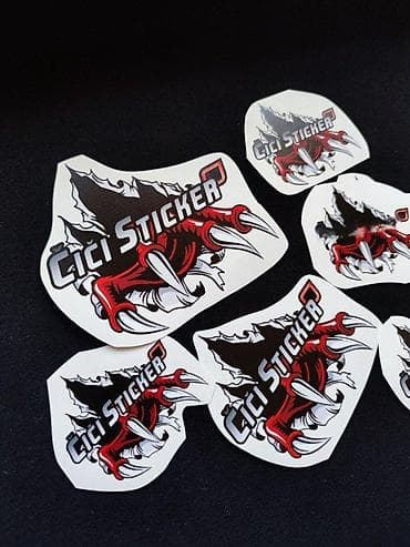 torbica mona: Nalepnice za motore - 1610 📌 Opis: Samolepljive nalepnice izrađene od — 1