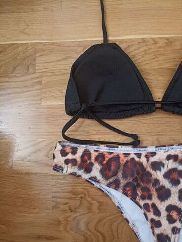 kupaci sinsay: L, Poliester, Leopard, krokodil, zebra, bоја - Crna — 3