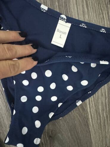 jednodelni kupaci sa karnerima: Dots, color - Blue — 3