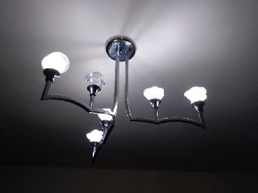 dekoracija baste i kuce: Chandelier, color - White, Used — 1