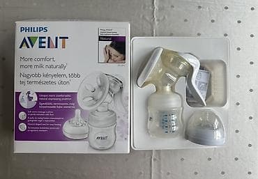 kupujemprodajem igracke za decu: Philips AVENT Natural ručna pumpica za izmlazanje + dodatna oprema - — 2
