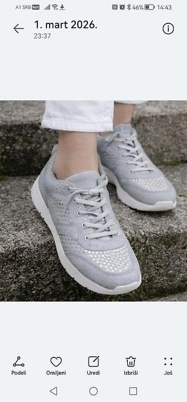 nike 97 zenske bele: Sportske patike – sivo metalik ORIGINAL RIEKER - Model: niske — 2