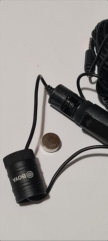 zvucnici za kafice: Prodajem zajedno BOYA BY-M1 lavalier mikrofon i mali prenosivi mini — 6