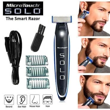 Aparati za uklanjanje dlačica: MicroTouch SOLO Trimer za Bradu Ergonomski i kompaktan dizajn koji se — 1