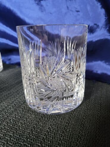 case za zestoko pice: Case kristal,rucni rad za zestoko pice iz 70ih. Case bez — 7