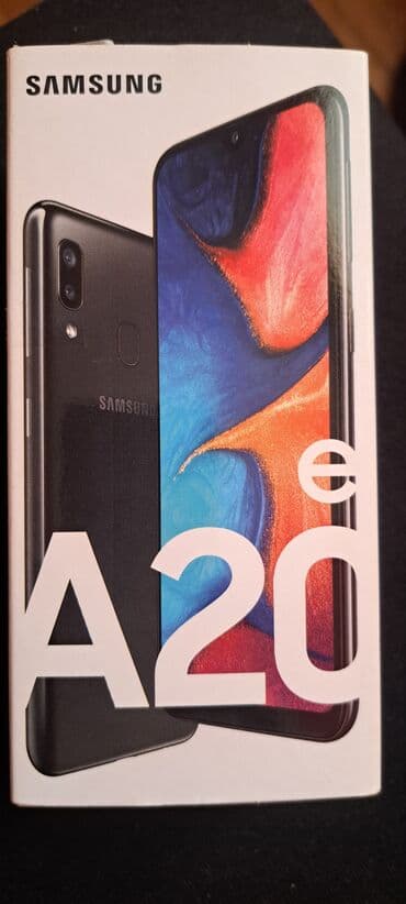 Sweatpants: Samsung Galaxy A20e, 64 GB, color - Black, Fingerprint, Dual SIM cards, Face ID — 1