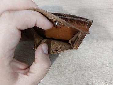 Novčanici: Kožni muški novčanik – ručni rad - Materijal: prava koža u — 6