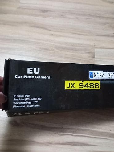 navlaka za ključ od auta: EU Car Plate Camera JX 9488 – nosač tablice sa ugrađenom kamerom za — 3