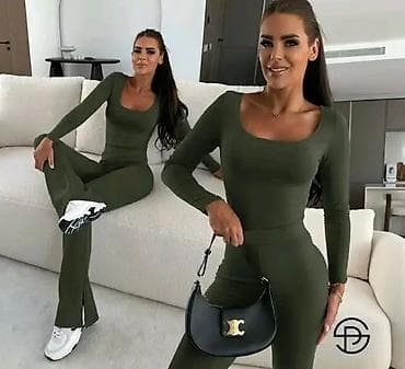 tom tailor patike: Dvoslojni ženski komplet – uska majica dugih rukava + pantalone — 4