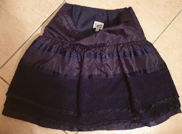 uske pantalone sa visokim strukom: Midi, 146-152, color - Blue — 7