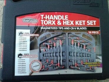 toreks kljucevi cena: Set torex i imbusa-profi-16komada model 3300din set torex i — 5