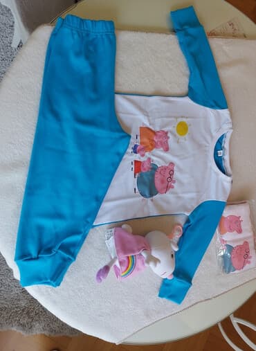 oviese deca: Pidzame Pepa prase za decaka plave ! -idealan poklon za rodjendan — 2