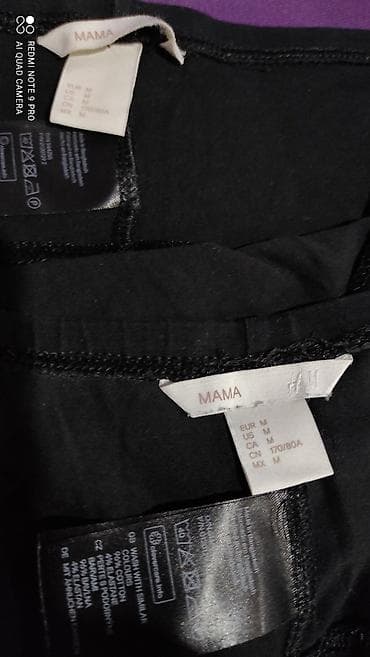 h: Dva para trudnicke helanke H&M velicina M, skoro nove, obucene — 7